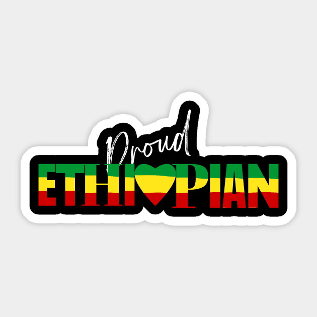 Ethiopia Sticker by Amharic Avenue